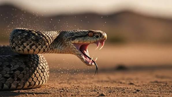 الثعابين السامة تتفوق على ردود الفعل البشرية